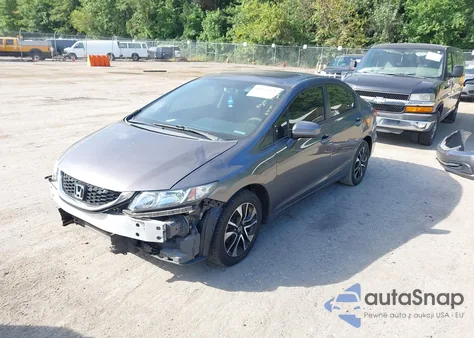 2014 Honda Civic Ex from USA, damaged, VIN 19XFB2F86EE209173